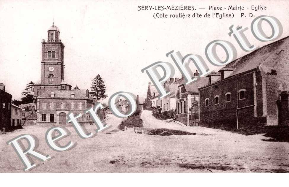 place, Mairie, Eglise