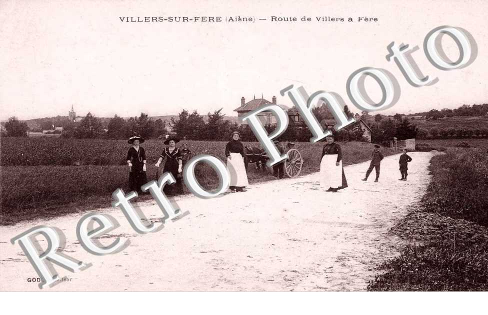 Route de Villers a Fere