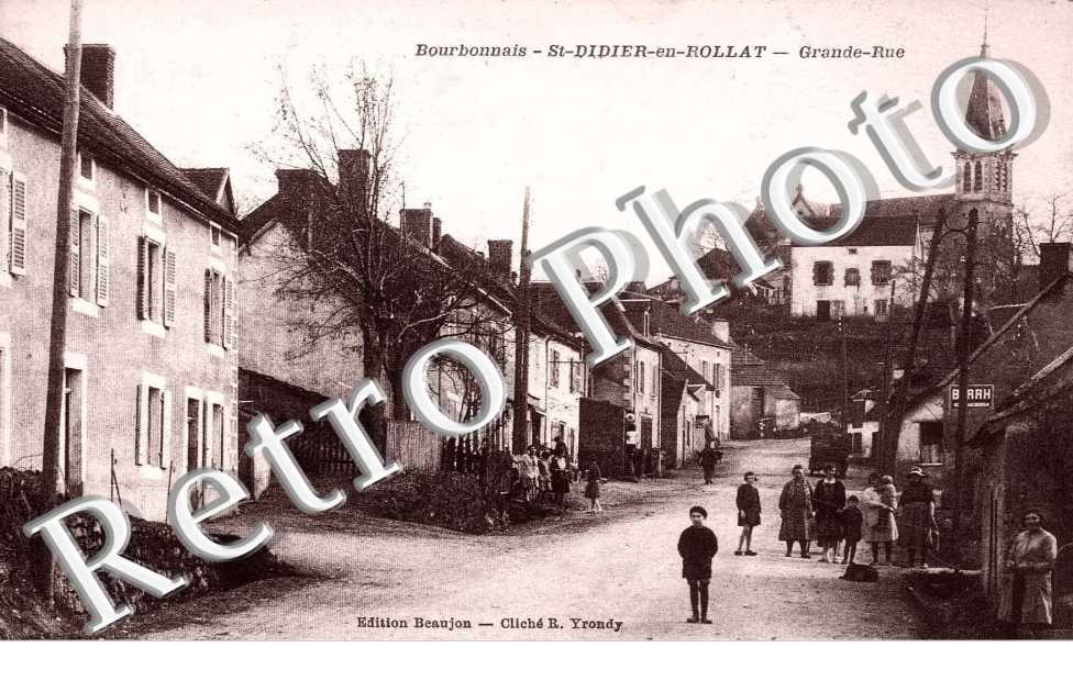 Saint Didier en Rollat, Grande Rue