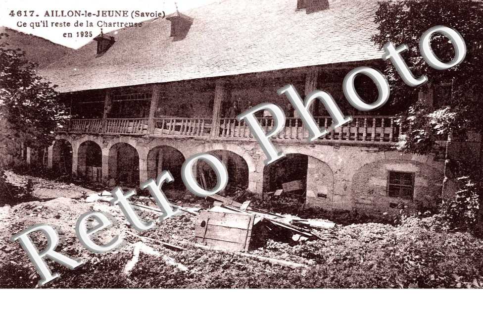 Ce qui reste de la Chartreuse en 1925