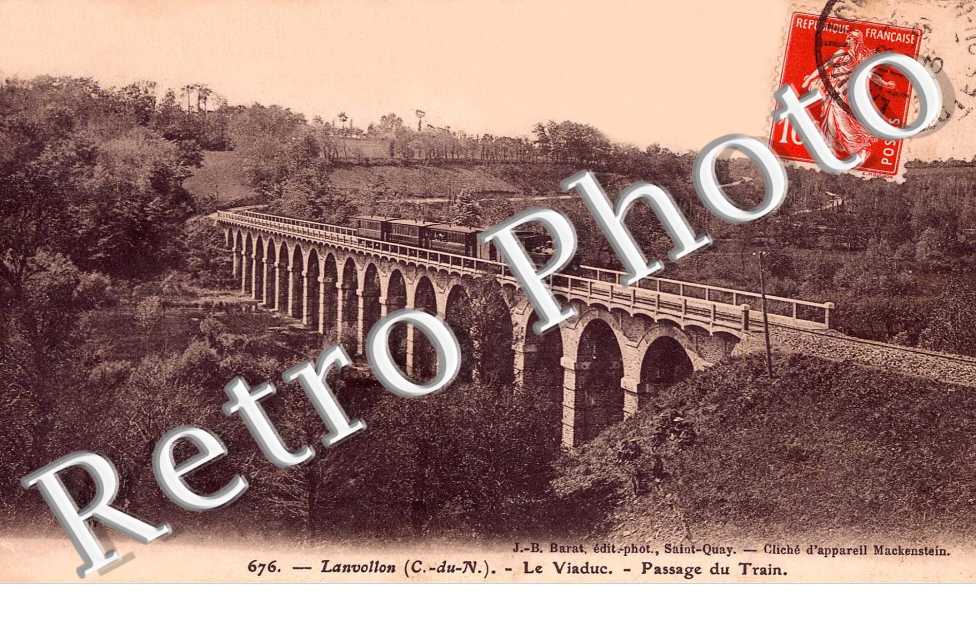 le viaduc, passage du train