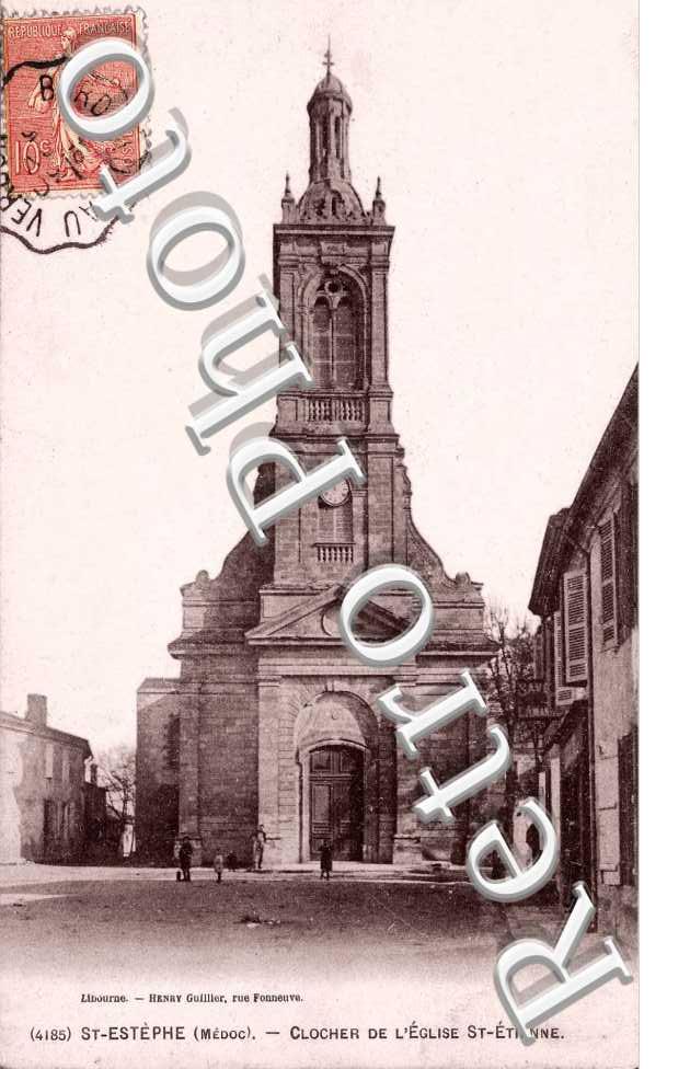 Clocher de l&#039;eglise Saint-Etienne