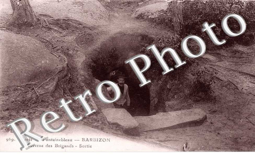 Foret de Fontainebleau - Sortie de la caverne des brigands