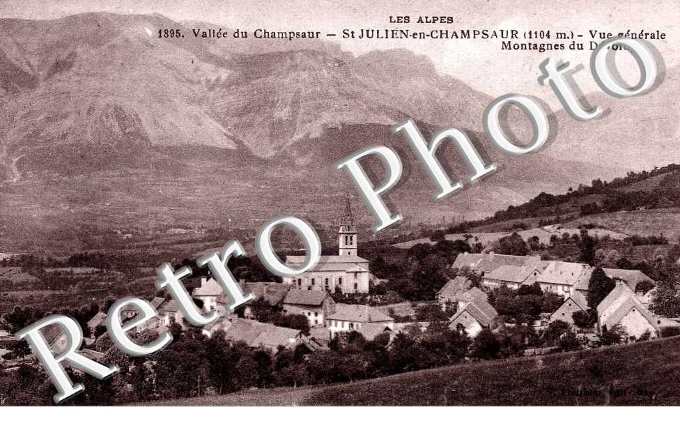 Vue generale - Montagnes du Devoluy
