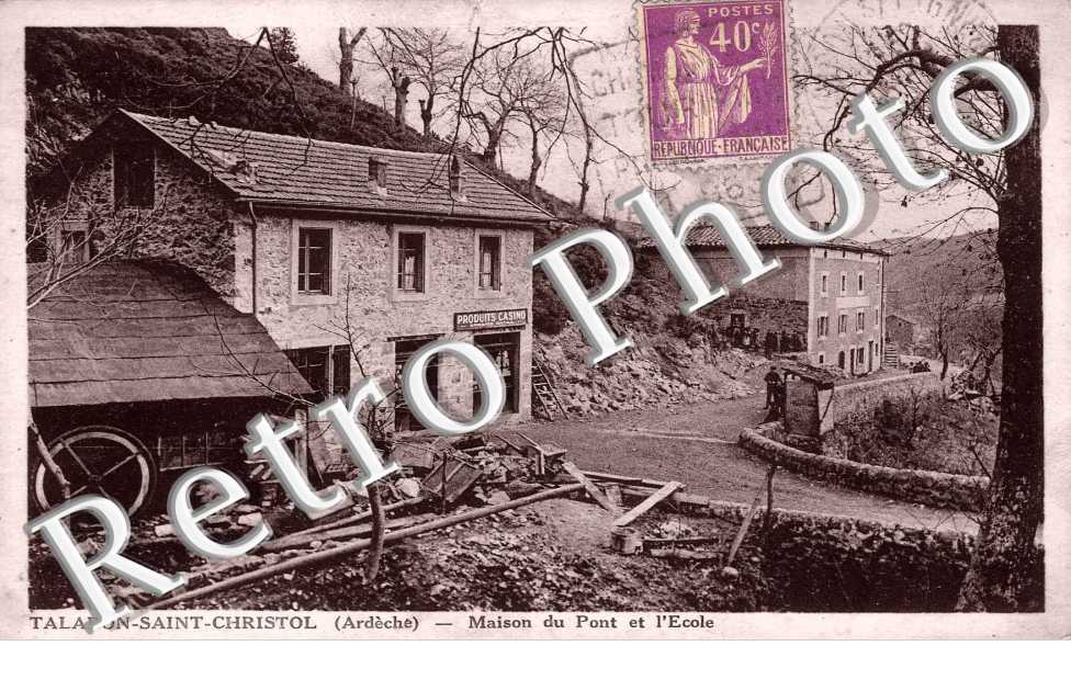 Maison du pont et l&#039;ecole