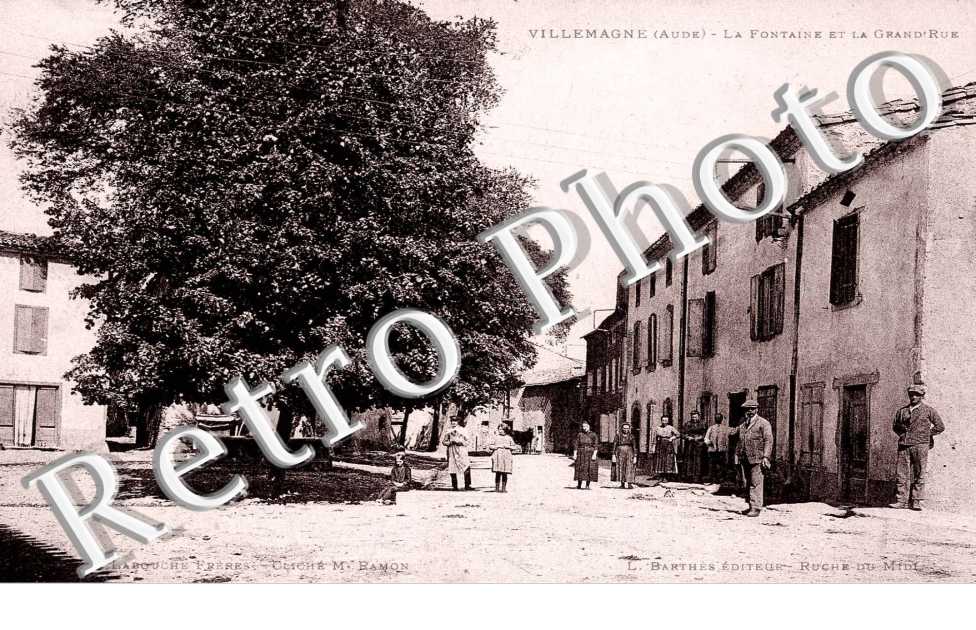 LA FONTAINE ET LA GRAND&#039;RUE