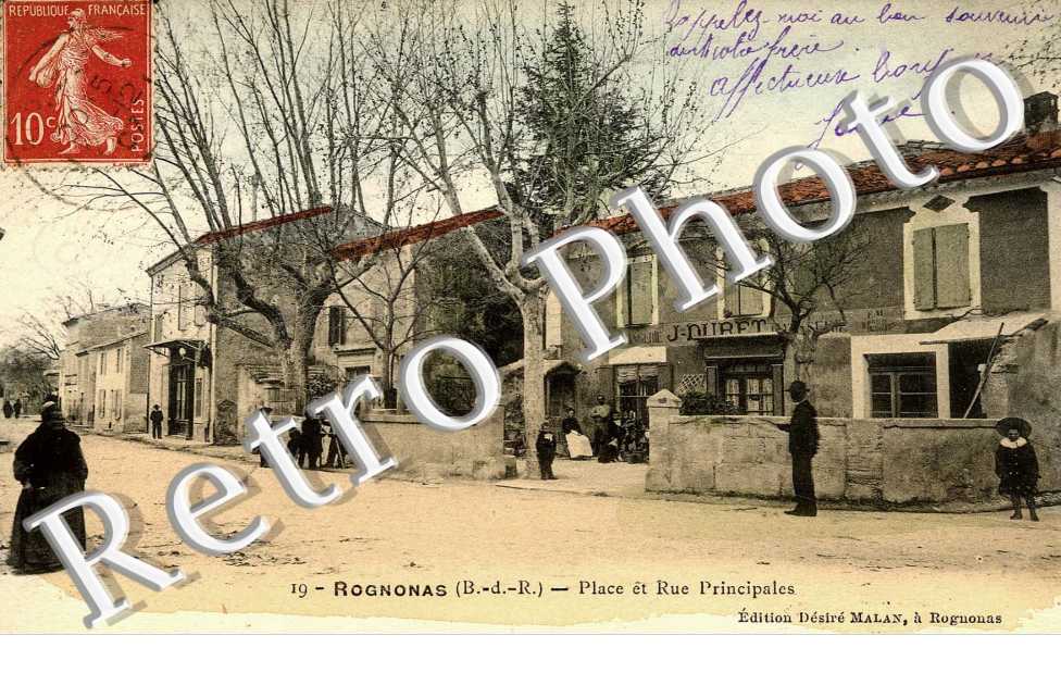Place et Rue principales
