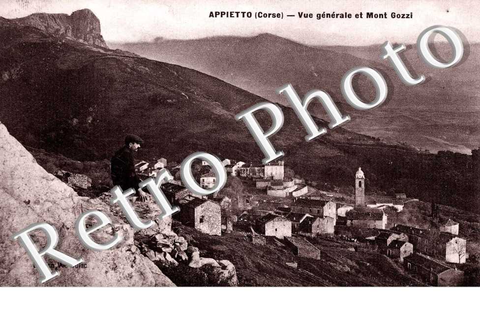 Vue generale et Mont Gozzi
