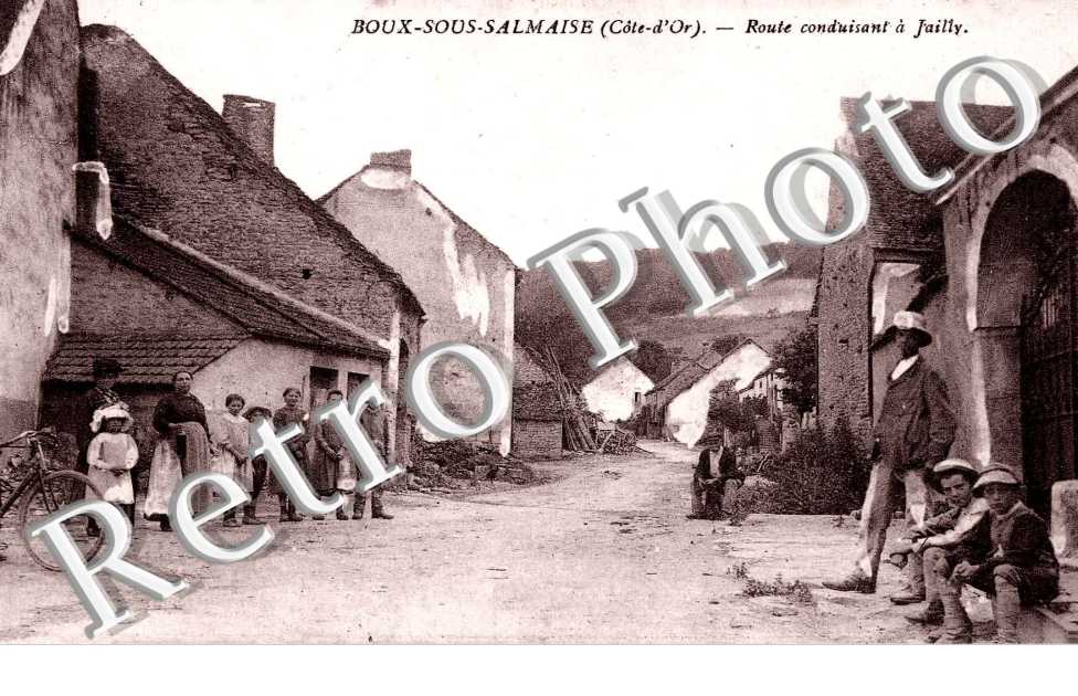 Route conduisant a Jailly