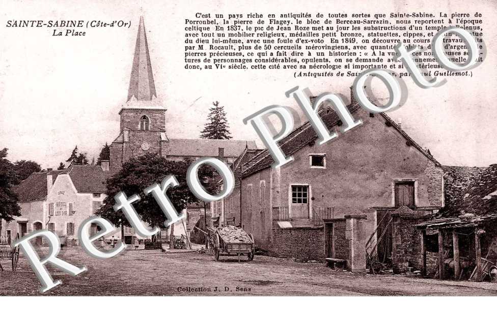 Sainte Sabine - La place