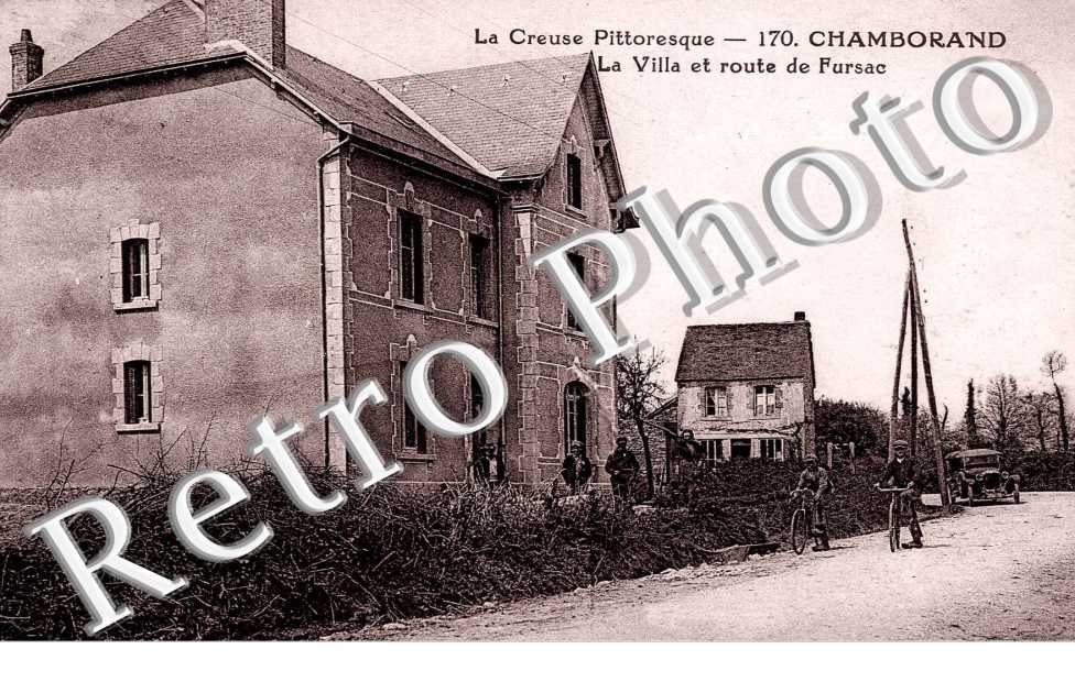 la Villa et route de Fursac