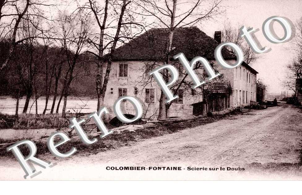 scierie sur le Doubs