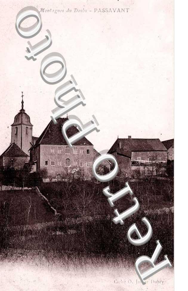 vue generale vers eglise