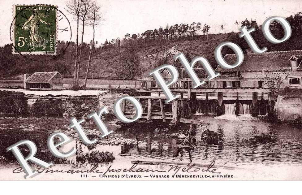 Vannage a Berengeville la riviere
