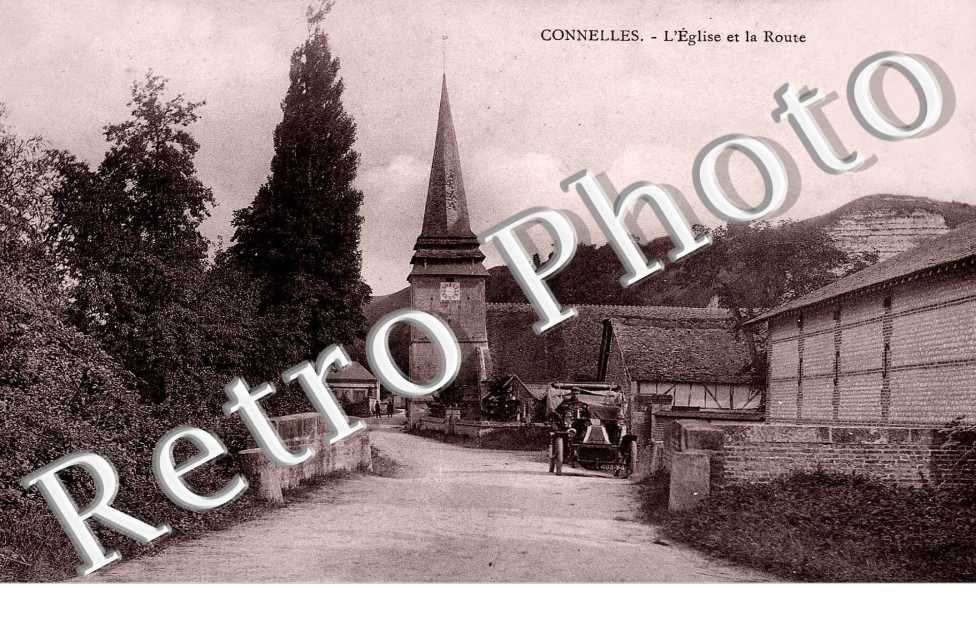 L&#039;eglise et la route