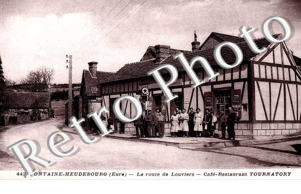 Route de Louviers - cafe-restaurant Tournatory