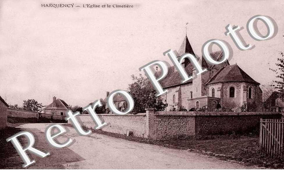 Eglise et le cimetiere