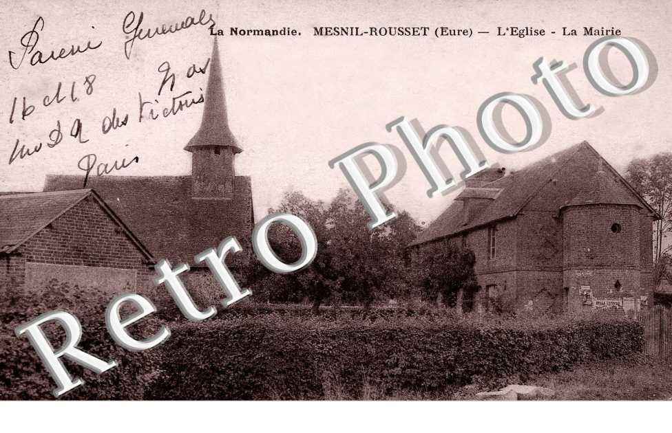 L&#039;eglise - la mairie