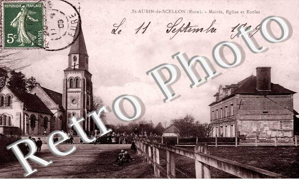 Mairie - eglise et ecoles
