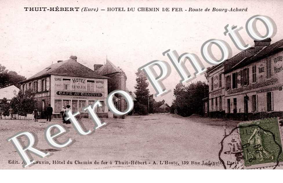 Hotel du chemin de fer - Route de Bourg-Achard