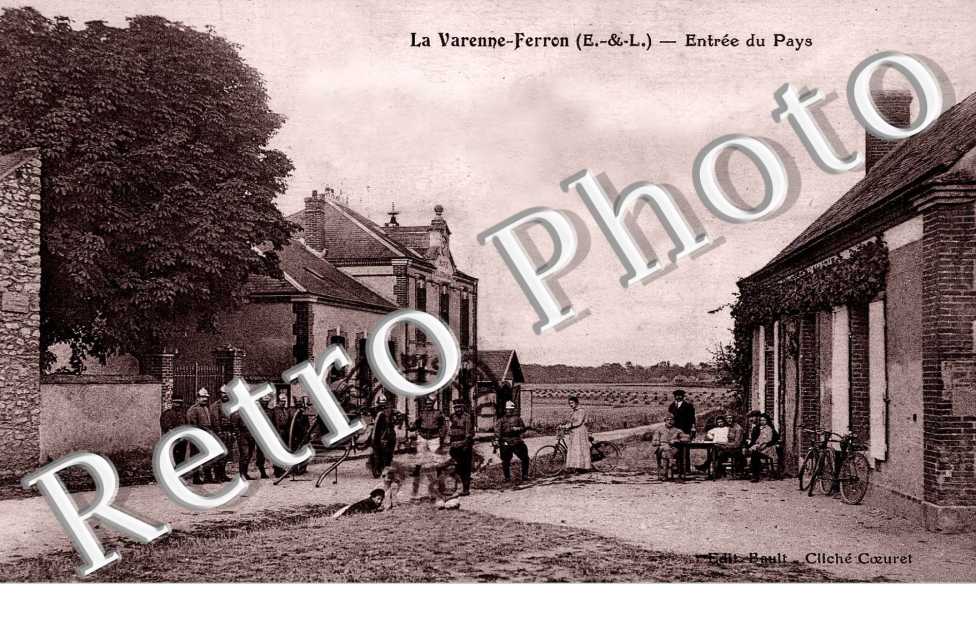 La Varenne Ferron - entree du pays