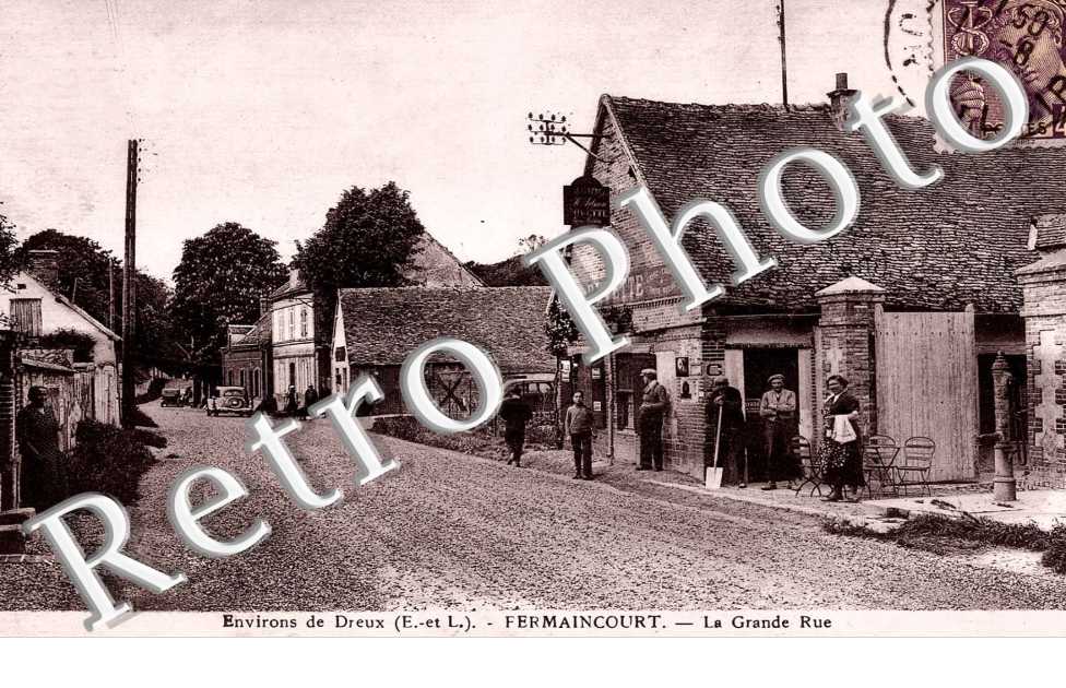 Fermaincourt, la grande rue