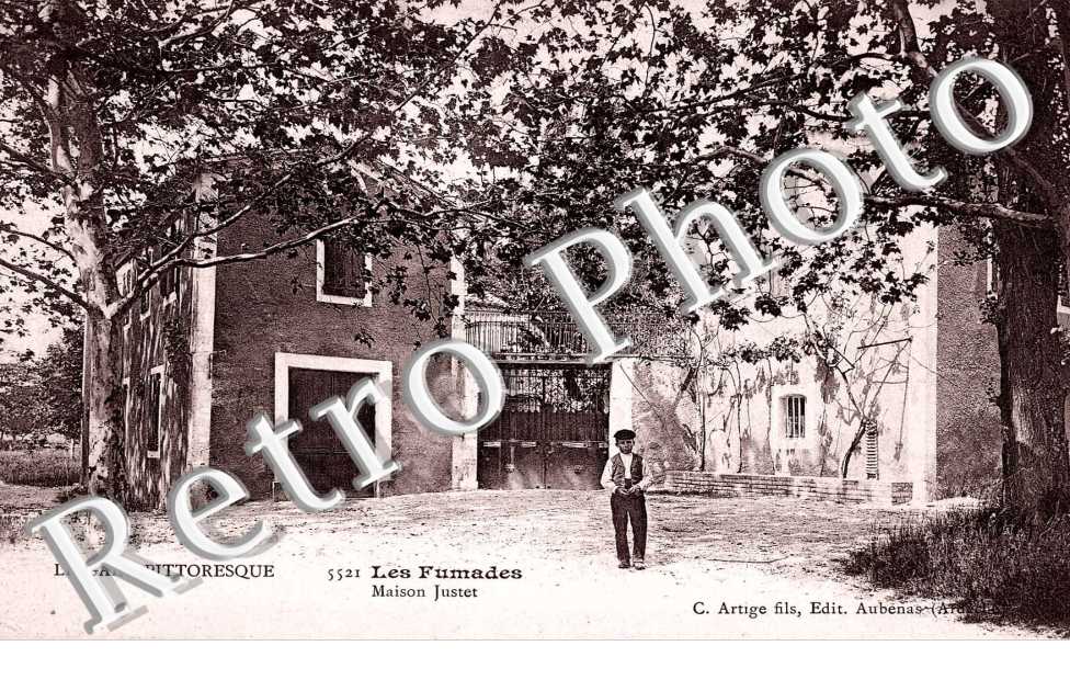 les Fumades, maison Justet  
