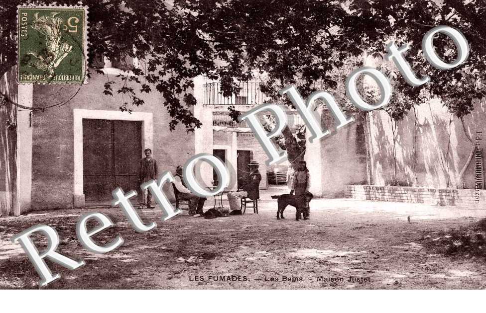 Les Fumades les bains Maison Justet