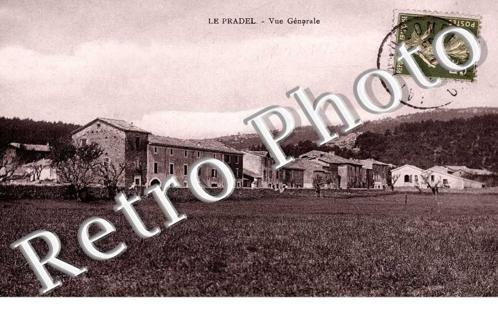 LE PRADEL Vue generale