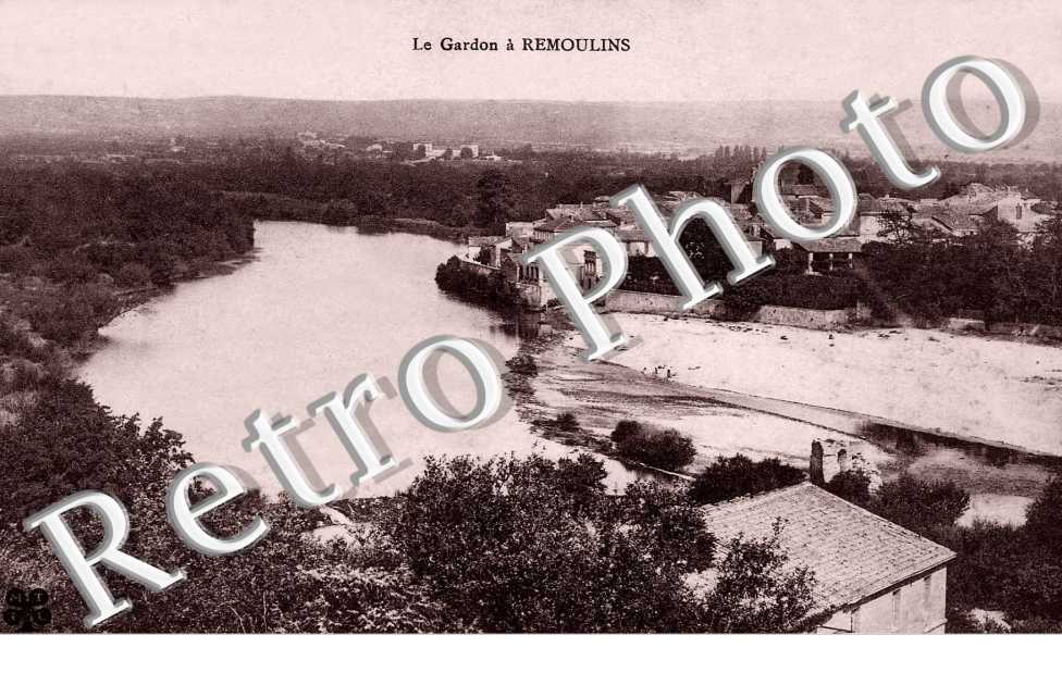 le Gardon  Vue generale