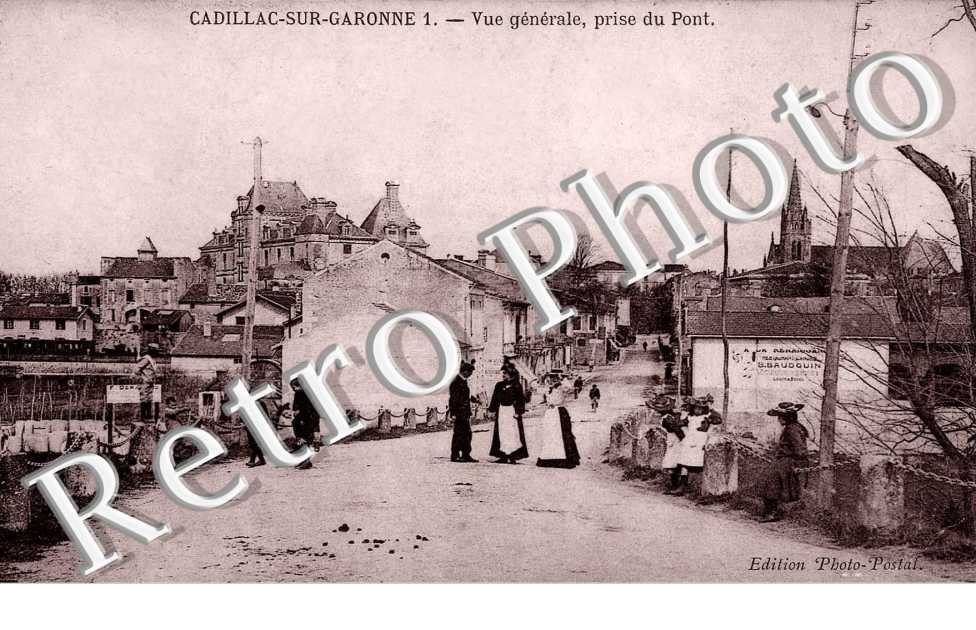 vue generale prise du pont