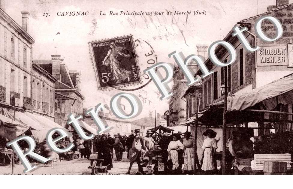 La rue principale un jour de marche