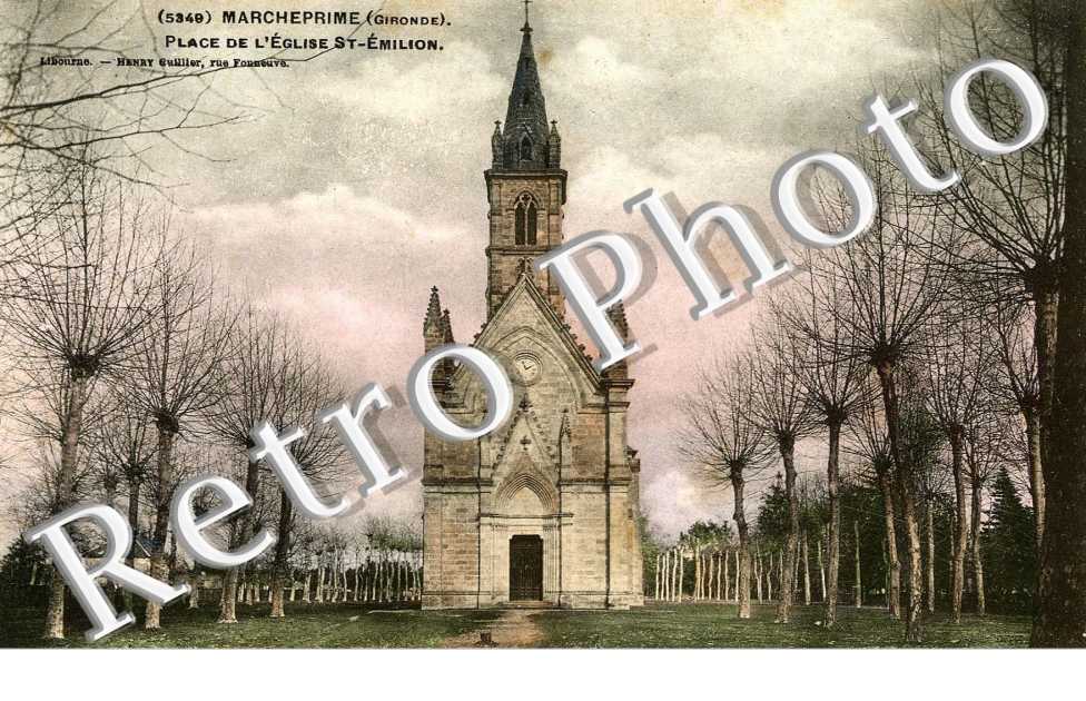 place de l'eglise Saint Emilion