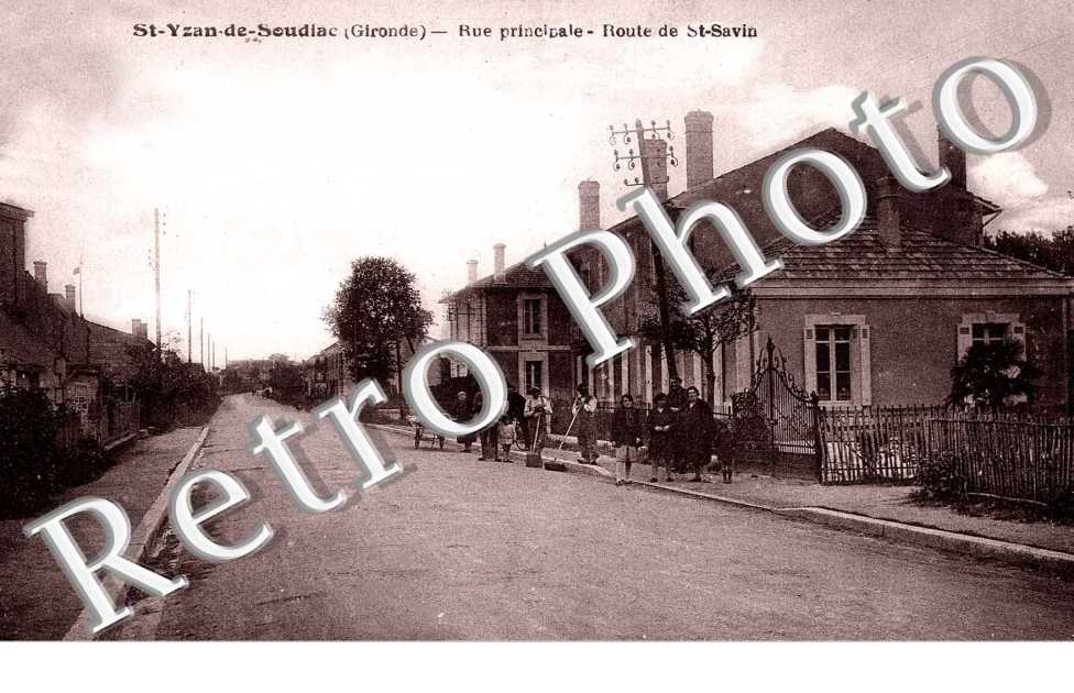 Rue principale - route de st-Savin