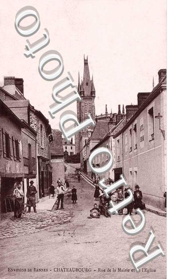 rue de la mairie et de l&#039;eglise