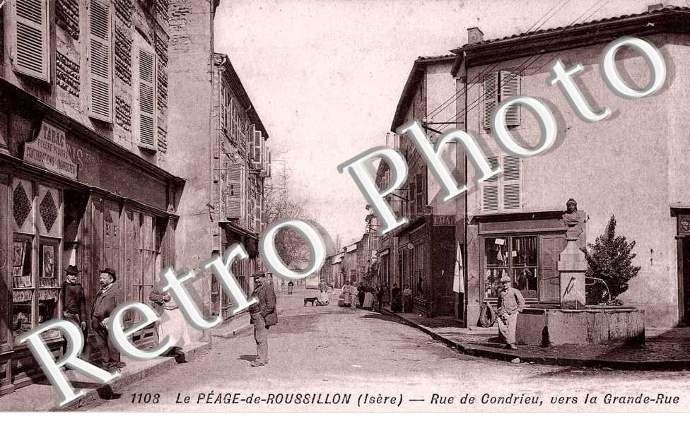 rue de Condrieu vers la grande rue