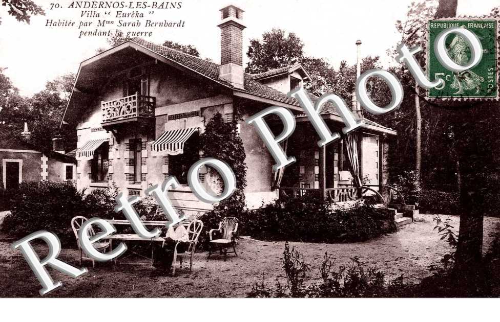 Villa "Eureka" habitee par Mme Sarah Bernhardt