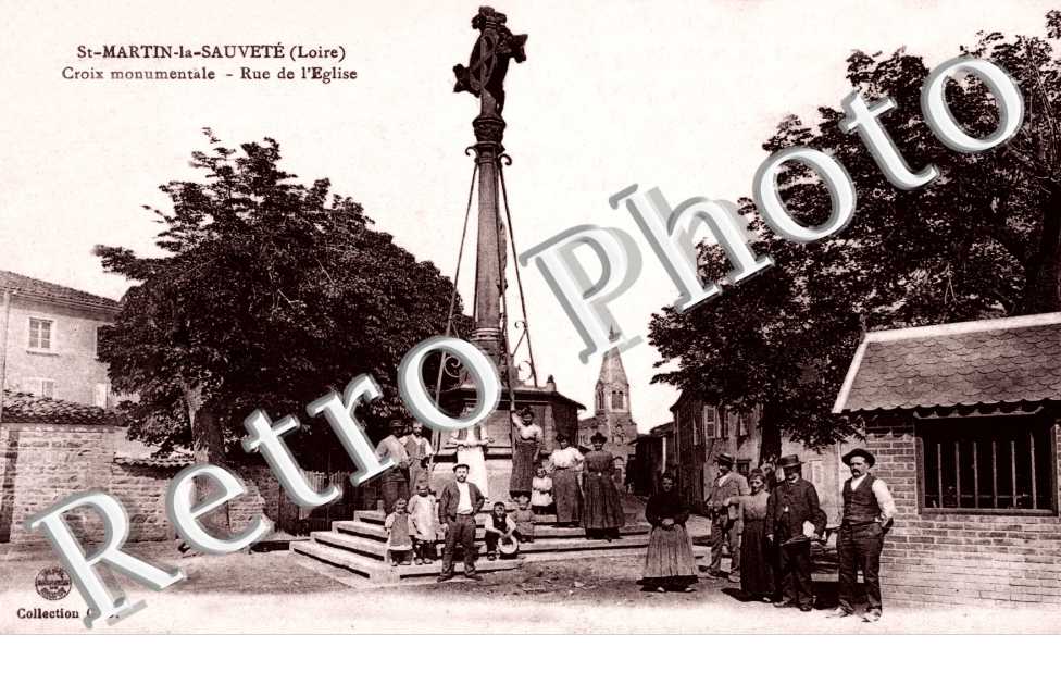 croix monumentale, rue de l&#039;eglise
