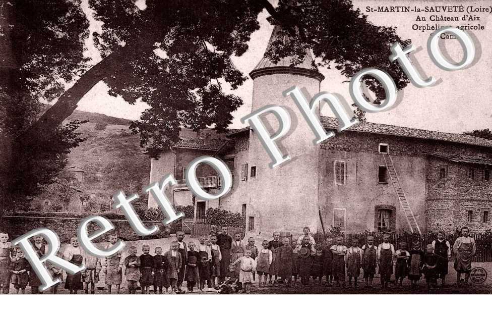 au chateau d&#039;Aix, orphelinat agricole Sainte Camille