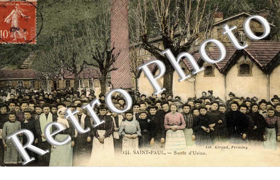 saint paul, sortie d&#039;usine (couleur)