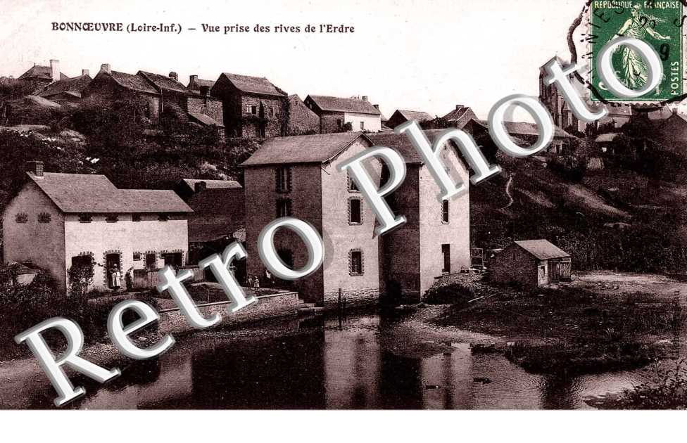 Vue Prise des Rives de l'Erdre