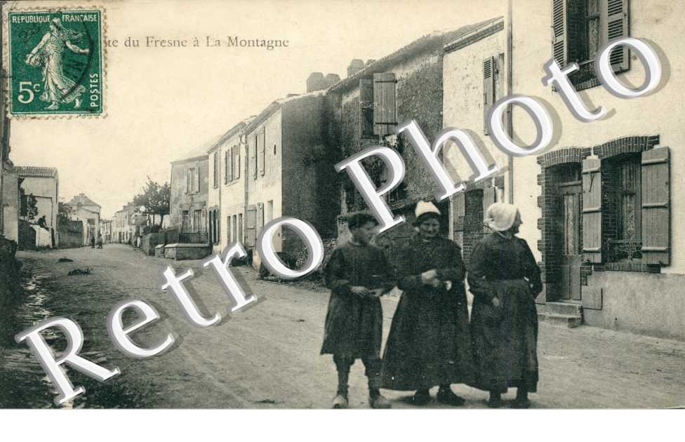 descente du Fresne a La Montagne