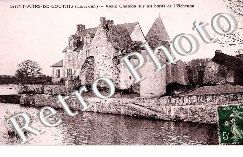Vieux chateau sur les bords de l&#039;Achenau