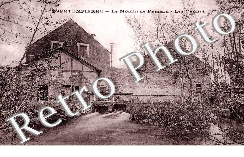 le moulin de Passard, les vannes