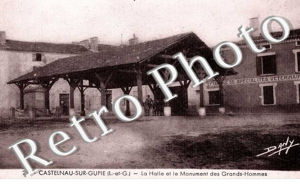 Halle et Monument des Grands Hommes