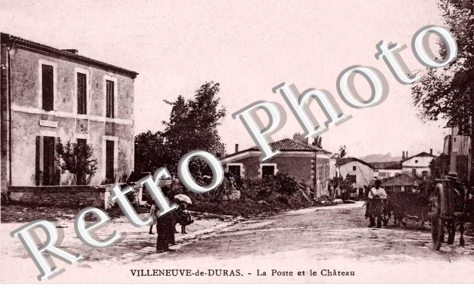 La poste et le chateau