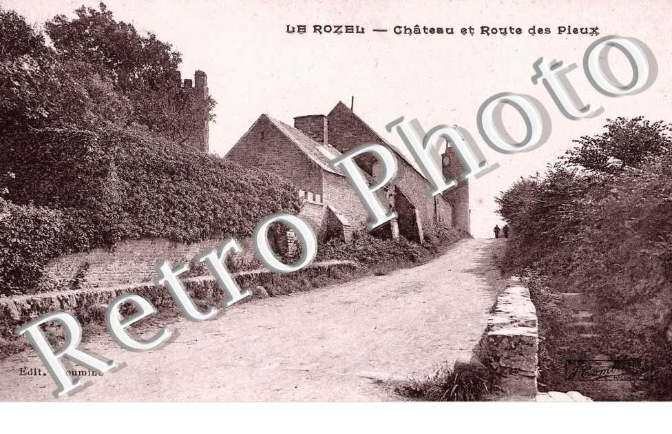 Chateau et route des pieux