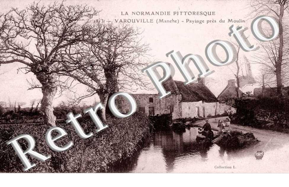 Paysage pres du moulin