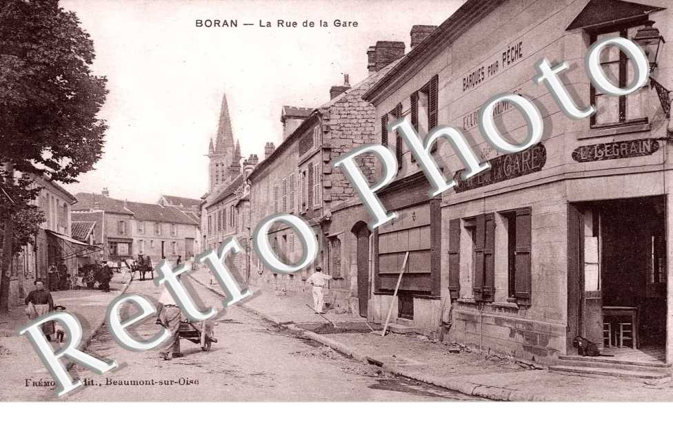 La rue de la gare