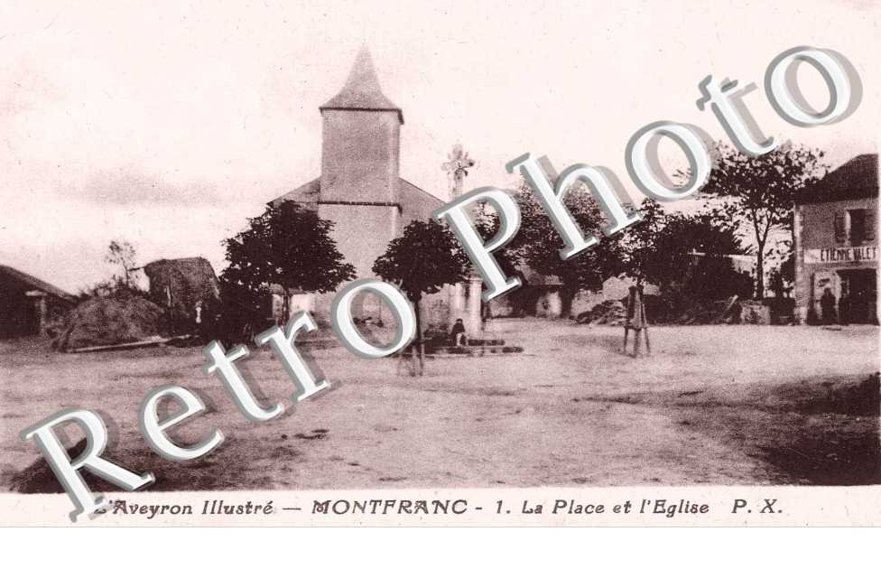 LA PLACE ET L&#039;EGLISE